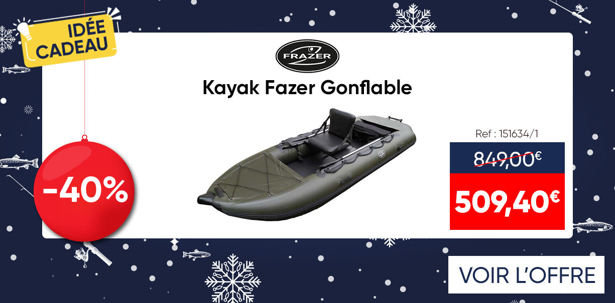 Kayak de pêche gonflable